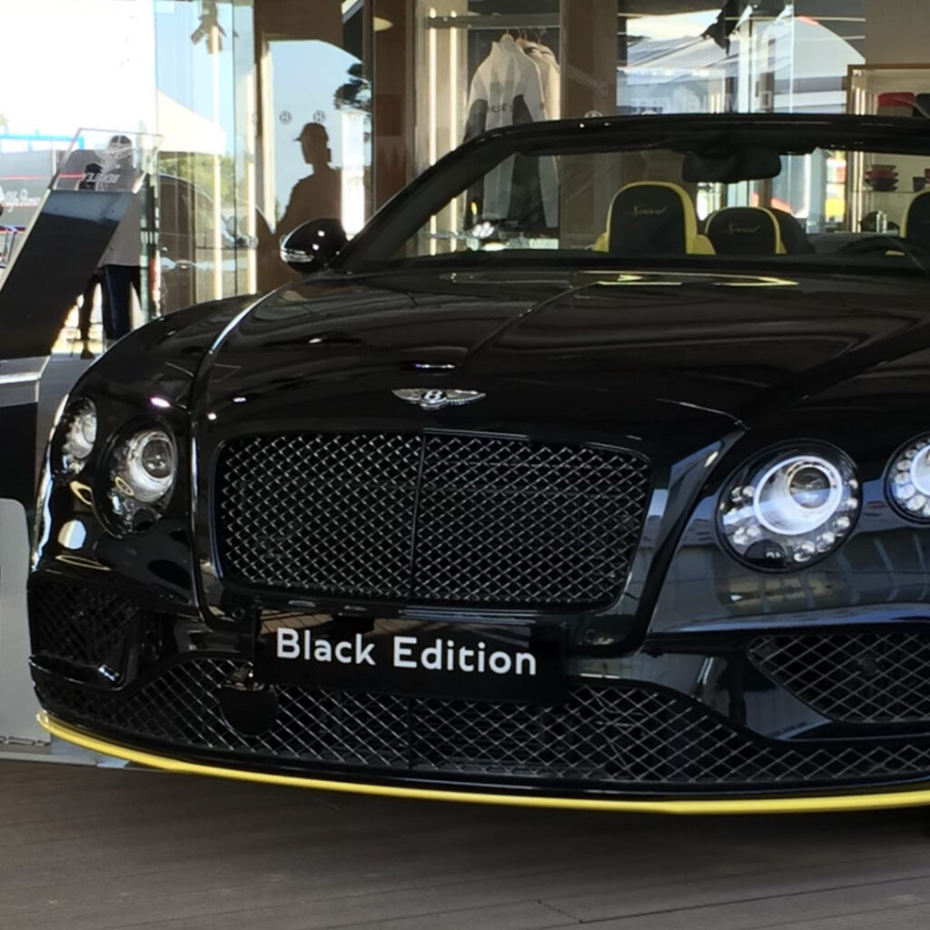Black Bentley Continental