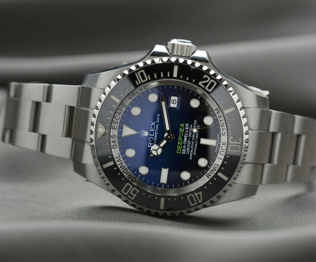 Shot of Rolex Deepsea Sea-Dweller Watch