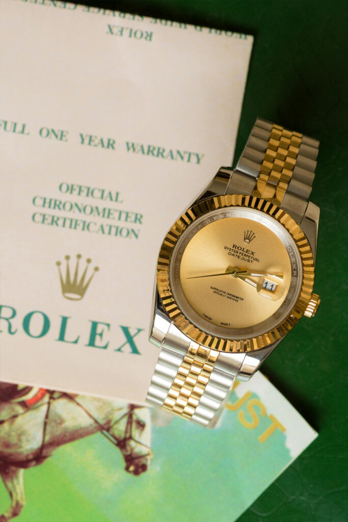 Shot of Oyster Perpetual Datejust Watch